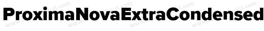 ProximaNovaExtraCondensedW08 Bd Reg字体转换